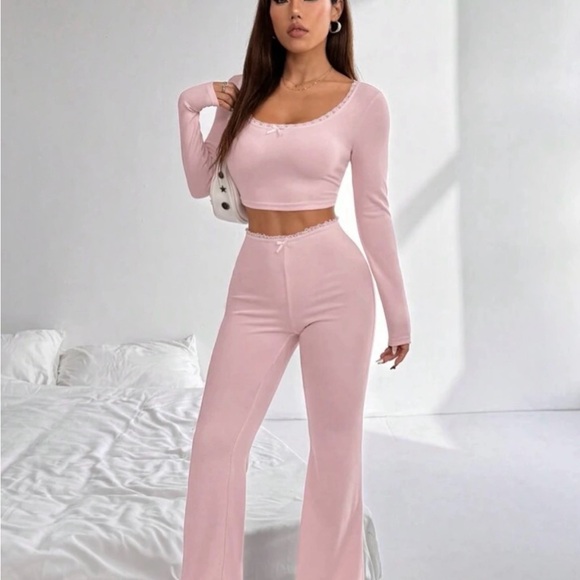 Pink Two-Piece Set - Picture 3 of 4